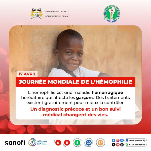 Journée mondiale de l’hémophilie