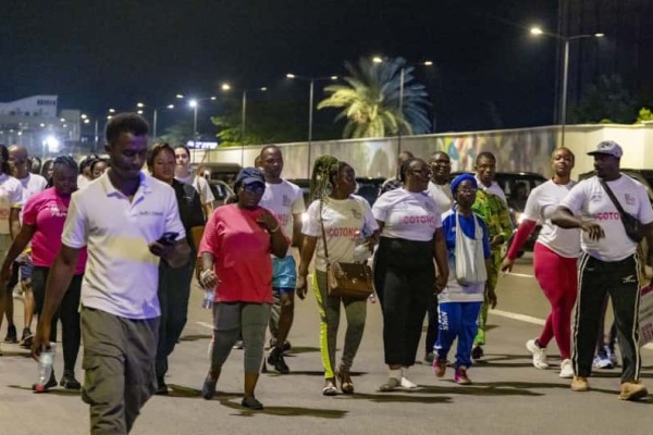 Octobre Rose: Tout Cotonou marche contre les cancers féminins